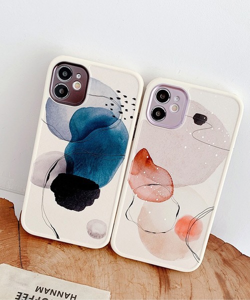 セール】カラフル ペイント iPhoneケース ( iPhone 7 / 8 / SE / 11