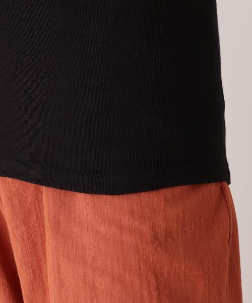 SHOO・LA・RUE（シューラルー）の「◆【追加生産】鎖骨がきれいにみえるフライスタンクトップ（タンクトップ・レディース・アイボリー/ブラック/ライトグレー/ライトグリーン/ライトグレー系8/アイボリー系8・04/03/02/01）」の7枚目の写真