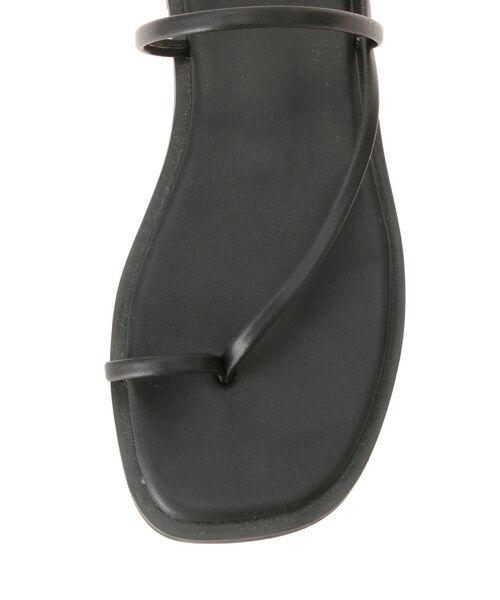 Ungrid（アングリッド）の「アシメフラットサンダル（サンダル・レディース・ブラック/オフホワイト・S/M/L）」の15枚目の写真