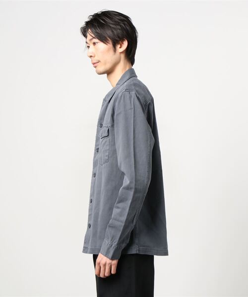 ALLSAINTS（オールセインツ）の「SPOTTER SHIRT | SPOTTER シャツ（シャツ/ブラウス・メンズ・ブルー系その他・S/M/L/XS）」の3枚目の写真