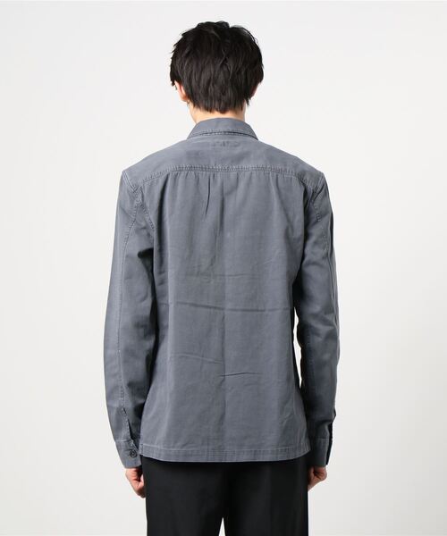 ALLSAINTS（オールセインツ）の「SPOTTER SHIRT | SPOTTER シャツ（シャツ/ブラウス・メンズ・ブルー系その他・S/M/L/XS）」の2枚目の写真