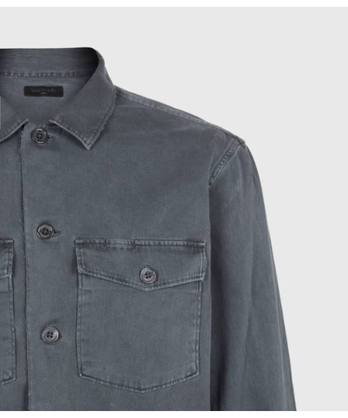 ALLSAINTS（オールセインツ）の「SPOTTER SHIRT | SPOTTER シャツ（シャツ/ブラウス・メンズ・ブルー系その他・S/M/L/XS）」の5枚目の写真