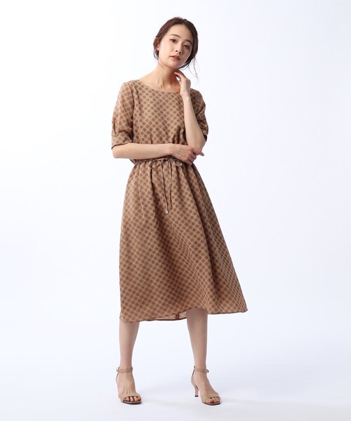 セール Untitled アンタイトル のワンピース ワンピース コモンドットプリントワンピース ワンピース Untitled アンタイトル のファッション コモンドットプリントワンピース 153 21 01 をセール価格で購入できます Untitled 洗える Web限定