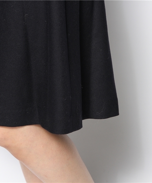 URBAN RESEARCH DOORS WOMENS(アーバンリサーチ ドアーズ ウィメンズ)の「DOORS サキソニーフレア膝丈スカート(スカート・レディース・グレー/カーキ/ネイビー・36/38)」の6枚目の写真