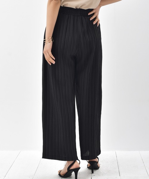 rps（アールピーエス）の「総柄スピンドルワイドパンツ（その他パンツ・レディース・ブラック/オフホワイト/ライトカーキ/グレイッシュベージュ・M）」の10枚目の写真