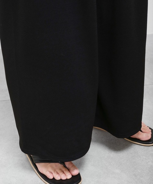 minsobi（ミンソビ）の「ルーズワイドパンツ（その他パンツ・メンズ・ブラック・FREE）」の19枚目の写真