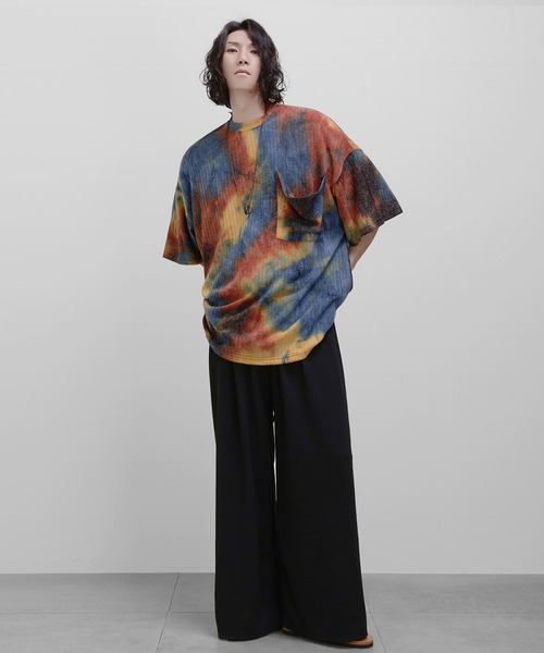 minsobi（ミンソビ）の「ルーズワイドパンツ（その他パンツ・メンズ・ブラック・FREE）」の11枚目の写真