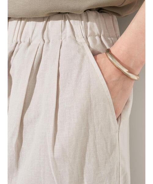 earth music&ecology(アースミュージックアンドエコロジー)の「フレンチリネンブレンドパンツ *(その他パンツ・レディース・ベージュ/その他5/ダークネイビー/ホワイト系その他2・FREE)」の19枚目の写真