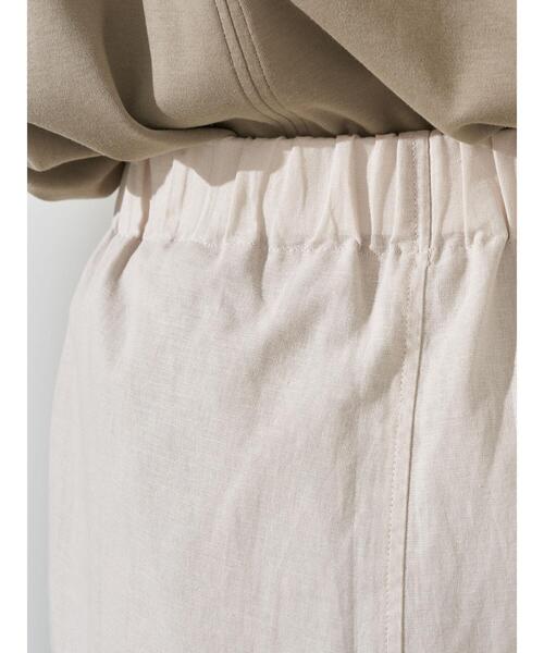 earth music&ecology(アースミュージックアンドエコロジー)の「フレンチリネンブレンドパンツ *(その他パンツ・レディース・ベージュ/その他5/ダークネイビー/ホワイト系その他2・FREE)」の20枚目の写真