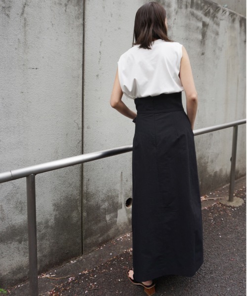 AZUL ENCANTO（アズールエンカント）の「前ラップ風スカート（スカート・レディース・ブラウン/ベージュ/ブラック/レッド・MEDIUM/SMALL）」の16枚目の写真