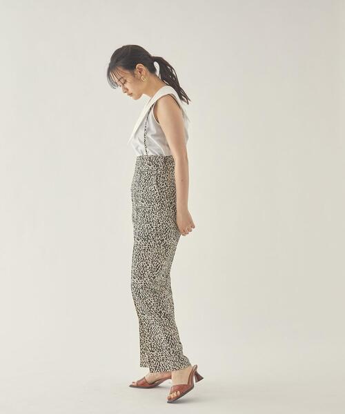 EMMEL REFINES(エメルリファインズ)の「< EMMEL REFINES(エメル リファインズ) >EM エリ付き ノースリーブ ブラウス -手洗い可能-(シャツ/ブラウス・レディース・パープル/ブラック/ホワイト/ダークブラウン・FREE)」の7枚目の写真