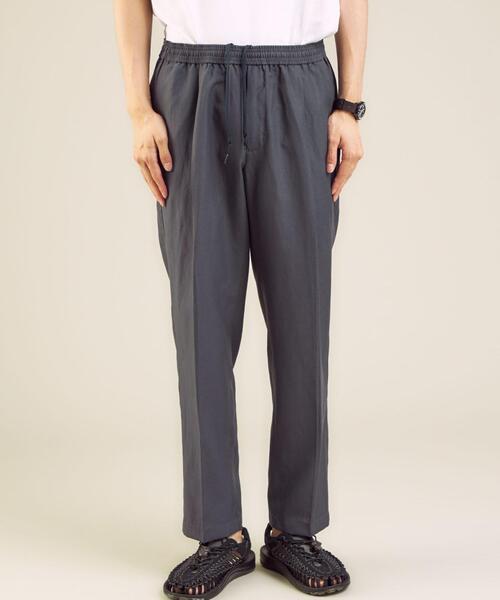 green label relaxing（グリーンレーベルリラクシング）の「OLT＜ 機能 / 手洗い可 ＞ ウォッシャブル TWLNN 1プリーツ イージー 9分丈 パンツ（その他パンツ・メンズ・パープル/オリーブ/ネイビー・MEDIUM/SMALL/LARGE/X-LARGE）」の15枚目の写真