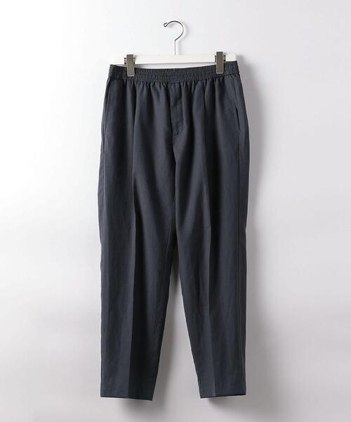 green label relaxing（グリーンレーベルリラクシング）の「OLT＜ 機能 / 手洗い可 ＞ ウォッシャブル TWLNN 1プリーツ イージー 9分丈 パンツ（その他パンツ・メンズ・パープル/オリーブ/ネイビー・MEDIUM/SMALL/LARGE/X-LARGE）」の17枚目の写真