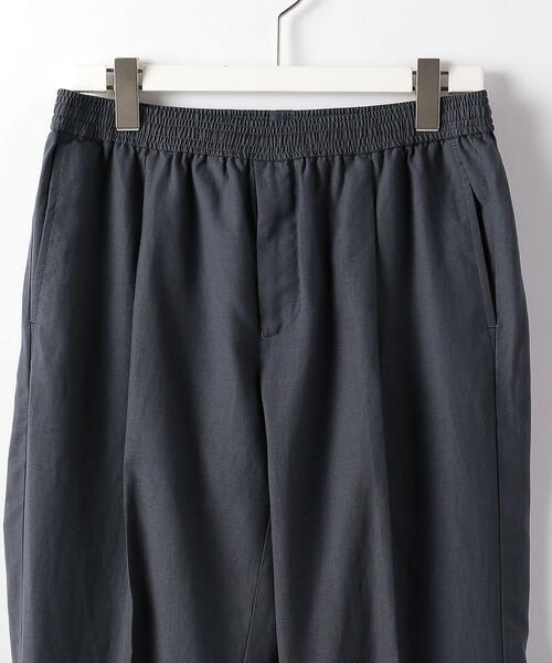 green label relaxing（グリーンレーベルリラクシング）の「OLT＜ 機能 / 手洗い可 ＞ ウォッシャブル TWLNN 1プリーツ イージー 9分丈 パンツ（その他パンツ・メンズ・パープル/オリーブ/ネイビー・MEDIUM/SMALL/LARGE/X-LARGE）」の19枚目の写真