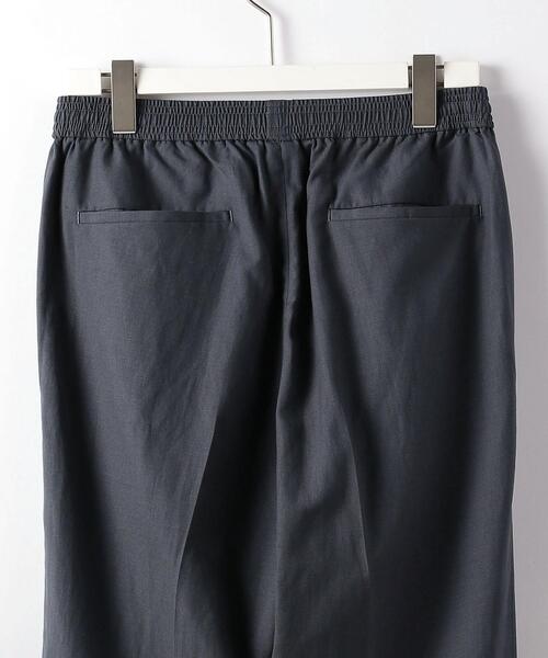 green label relaxing（グリーンレーベルリラクシング）の「OLT＜ 機能 / 手洗い可 ＞ ウォッシャブル TWLNN 1プリーツ イージー 9分丈 パンツ（その他パンツ・メンズ・パープル/オリーブ/ネイビー・MEDIUM/SMALL/LARGE/X-LARGE）」の20枚目の写真