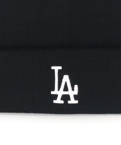 NEW ERA(ニューエラ)の「ニューエラ キッズ ニット帽 MLB(ニットキャップ/ビーニー・キッズ・ブラック/ネイビー/ブルー/ブラック系その他・FREE)」の8枚目の写真