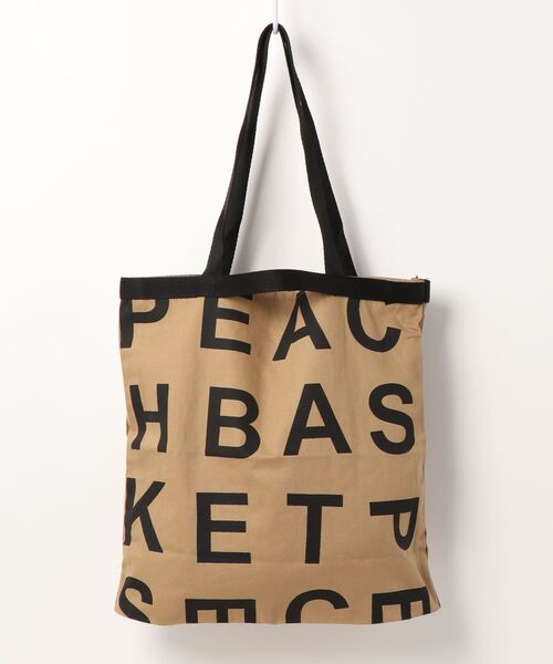 florist（フローリスト）の「【2種展開】【A4収納可】アルファベット肩掛けor手提げキャンバストートバッグ（トートバッグ・レディース・ベージュ系その他2/ベージュ系その他3/ブルー系その他2/ブルー系その他3/ホワイト系その他2/ホワイト系その他3・FREE）」の15枚目の写真