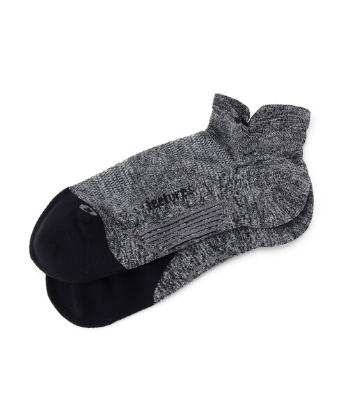 TAKEO KIKUCHI（タケオキクチ）の「◆feetures(R) ACTIVE ELITE/ショートソックス（ソックス/靴下・メンズ・チャコールグレー/ブルー/チャコール/ホワイト系5/グレー系4/ネイビー系4/ブルー系4/パープル系5・00）」の3枚目の写真