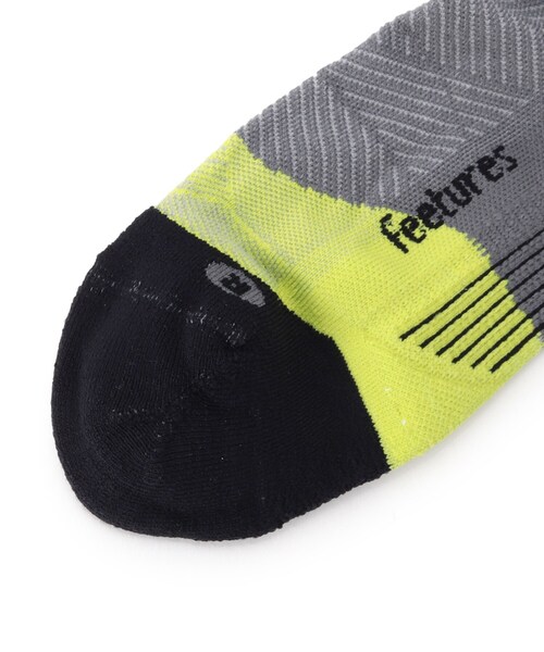 TAKEO KIKUCHI（タケオキクチ）の「◆feetures(R) ACTIVE ELITE/ショートソックス（ソックス/靴下・メンズ・チャコールグレー/ブルー/チャコール/ホワイト系5/グレー系4/ネイビー系4/ブルー系4/パープル系5・00）」の9枚目の写真