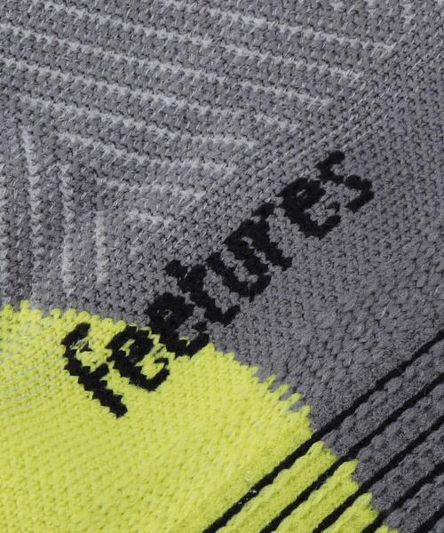 TAKEO KIKUCHI（タケオキクチ）の「◆feetures(R) ACTIVE ELITE/ショートソックス（ソックス/靴下・メンズ・チャコールグレー/ブルー/チャコール/ホワイト系5/グレー系4/ネイビー系4/ブルー系4/パープル系5・00）」の12枚目の写真