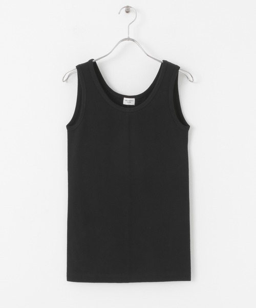 URBAN RESEARCH DOORS（アーバンリサーチドアーズ）の「リップルベーシックタンクトップ（タンクトップ・レディース・ブラック/オフホワイト/ライトベージュ・ONE）」の2枚目の写真