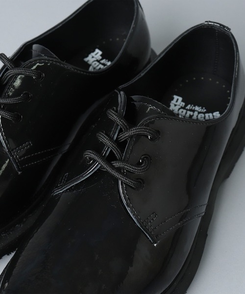 Dr. Martens(ドクターマーチン)の「【 Dr.Martens / ドクターマーチン 】 1461 PATENT LAMPER 3HOLE / 1461パテントランパー3ホール(ドレスシューズ・メンズ・ブラック・4/6/8/9/5/7)」の6枚目の写真