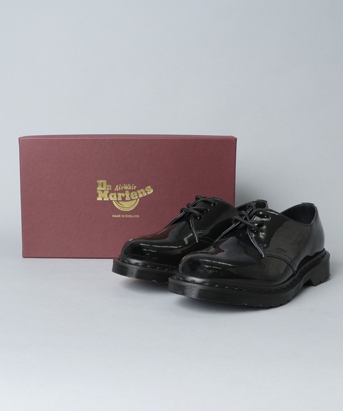 Dr. Martens(ドクターマーチン)の「【 Dr.Martens / ドクターマーチン 】 1461 PATENT LAMPER 3HOLE / 1461パテントランパー3ホール(ドレスシューズ・メンズ・ブラック・4/6/8/9/5/7)」の11枚目の写真