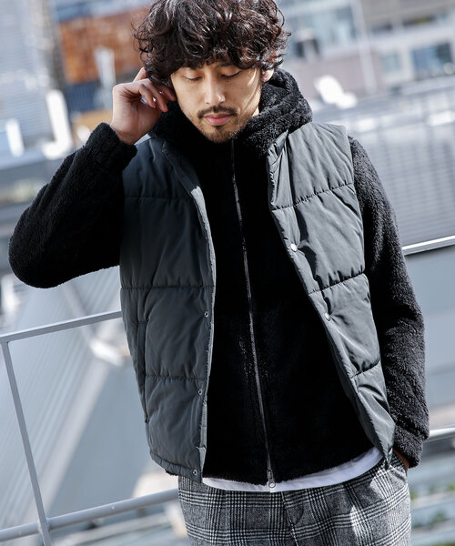 ブランド古着 ベスト ダウンベスト Nano Universe ナノユニバース のファッション通販 Zozoused