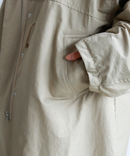 Birthday room（バースデイルーム）の「ミリタリーオーバーコート（その他アウター・レディース・ベージュ/アイボリー/ブラック/カーキ・FREE）」の12枚目の写真
