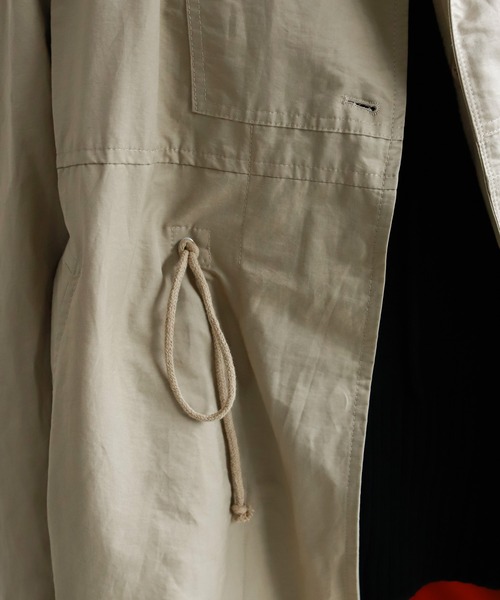 Birthday room（バースデイルーム）の「ミリタリーオーバーコート（その他アウター・レディース・ベージュ/アイボリー/ブラック/カーキ・FREE）」の14枚目の写真