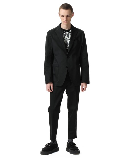 uniform experiment(ユニフォームエクスペリメント)の「STRETCH COTTON TWILL 2BUTTON JACKET(テーラードジャケット・メンズ・ブラック/カーキ・2/3/1/4)」の17枚目の写真
