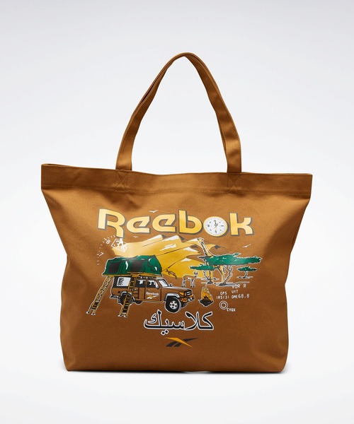 Reebok(リーボック)の「クラシックス ロードトリップ トートバッグ / Classics Road Trip Tote Bag(トートバッグ・メンズ・ブラック/オフホワイト/ネイビー/ライトブラウン・FREE)」の14枚目の写真