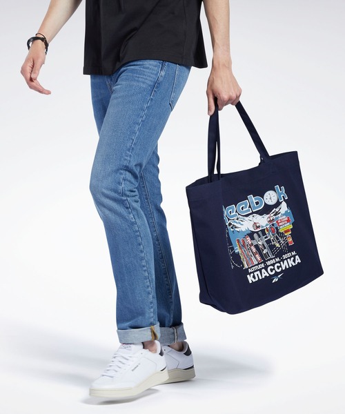 Reebok(リーボック)の「クラシックス ロードトリップ トートバッグ / Classics Road Trip Tote Bag(トートバッグ・メンズ・ブラック/オフホワイト/ネイビー/ライトブラウン・FREE)」の21枚目の写真