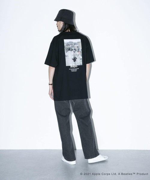 URBAN RESEARCH（アーバンリサーチ）の「URBAN RESEARCH iD　BEATLES LAST CONCERT T-SHIRTS（Tシャツ/カットソー・メンズ・ホワイト/ブラック・MEDIUM/LARGE/X-LARGE）」の5枚目の写真