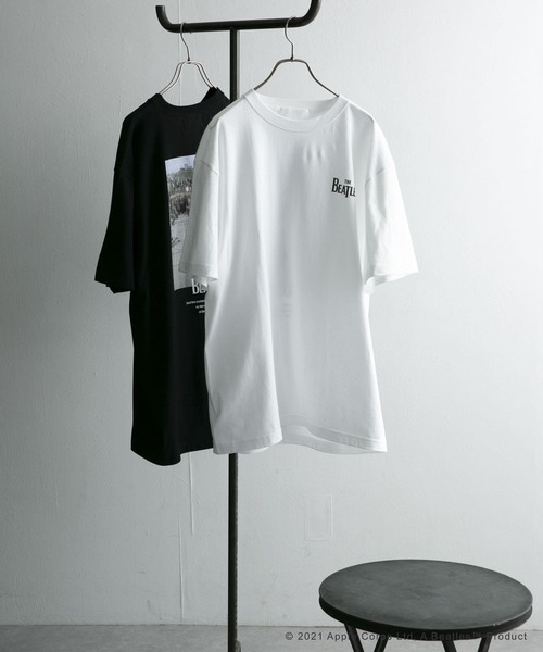 URBAN RESEARCH（アーバンリサーチ）の「URBAN RESEARCH iD　BEATLES LAST CONCERT T-SHIRTS（Tシャツ/カットソー・メンズ・ホワイト/ブラック・MEDIUM/LARGE/X-LARGE）」の11枚目の写真