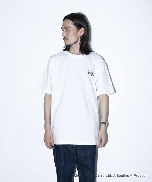 URBAN RESEARCH（アーバンリサーチ）の「URBAN RESEARCH iD　BEATLES LAST CONCERT T-SHIRTS（Tシャツ/カットソー・メンズ・ホワイト/ブラック・MEDIUM/LARGE/X-LARGE）」の6枚目の写真