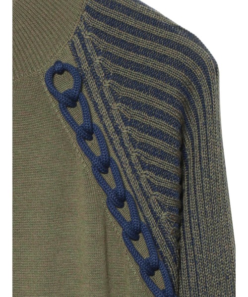 Chain Line Knit Dress ワンピース Pameo ワンピース Knit Line Pose パメオポーズ のファッション