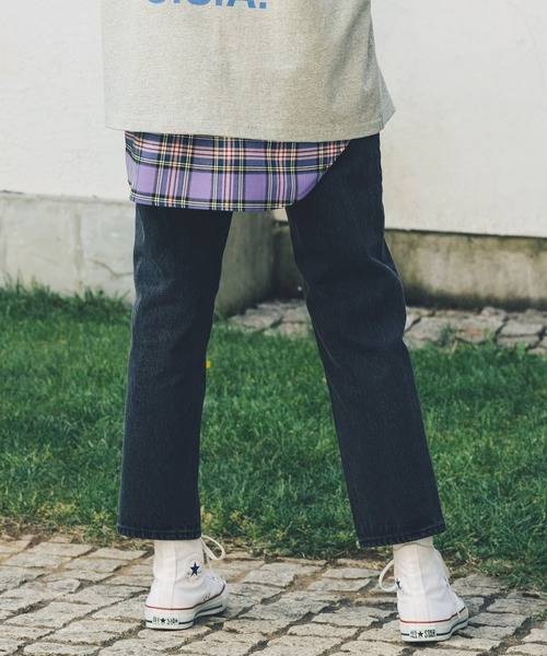 MILKFED.（ミルクフェド）の「DENIM PANTS（その他パンツ・レディース・ブラック/インディゴブルー/ライトインディゴブルー・S/M/XS）」の4枚目の写真