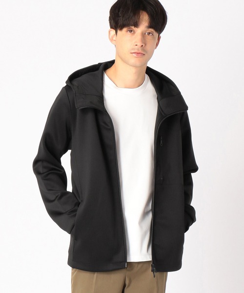 COMME CA ISM（コムサイズム）の「ダンボールニット　ジップパーカ（パーカー・メンズ・ブラック/ベージュ/ネイビー・MEDIUM/LARGE/X-LARGE）」の2枚目の写真