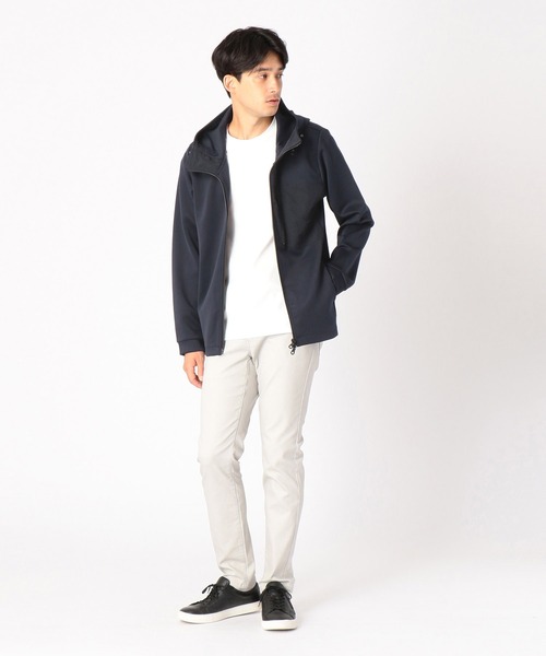 COMME CA ISM（コムサイズム）の「ダンボールニット　ジップパーカ（パーカー・メンズ・ブラック/ベージュ/ネイビー・MEDIUM/LARGE/X-LARGE）」の12枚目の写真