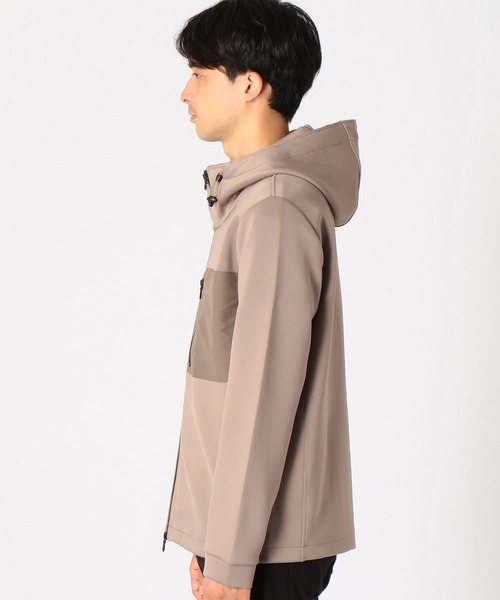 COMME CA ISM（コムサイズム）の「ダンボールニット　ジップパーカ（パーカー・メンズ・ブラック/ベージュ/ネイビー・MEDIUM/LARGE/X-LARGE）」の9枚目の写真