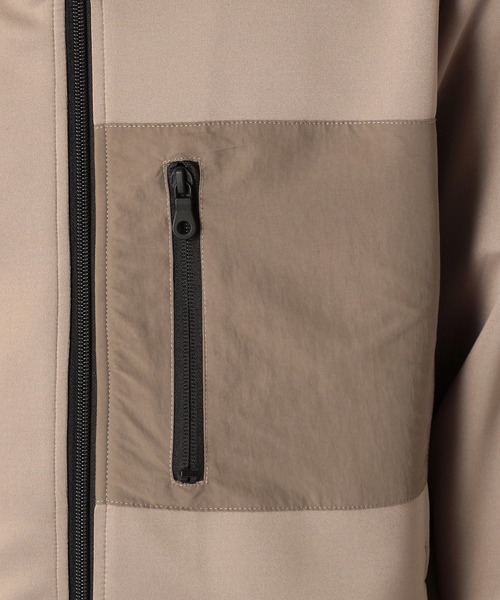 COMME CA ISM（コムサイズム）の「ダンボールニット　ジップパーカ（パーカー・メンズ・ブラック/ベージュ/ネイビー・MEDIUM/LARGE/X-LARGE）」の15枚目の写真