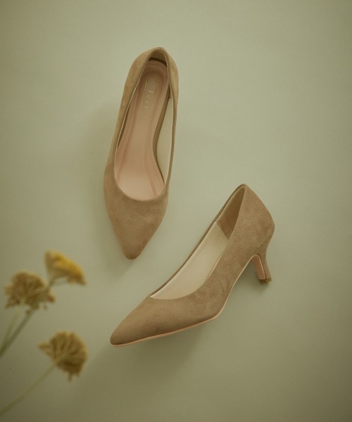 Juze(ジュゼ)の「【抗菌・防臭】【WEB限定6cmヒール】5cmヒールパンプス(パンプス・レディース・ブラック/グレー/ライトグレー/ベージュ/ブラック系その他/ベージュ系その他/カーキ/オリーブ・22.5cm/23.0cm/23.5cm/24.0cm/24.5cm/25.0cm)」の6枚目の写真