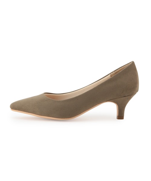 Juze(ジュゼ)の「【抗菌・防臭】【WEB限定6cmヒール】5cmヒールパンプス(パンプス・レディース・ブラック/グレー/ライトグレー/ベージュ/ブラック系その他/ベージュ系その他/カーキ/オリーブ・22.5cm/23.0cm/23.5cm/24.0cm/24.5cm/25.0cm)」の12枚目の写真