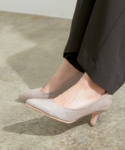 Juze(ジュゼ)の「【抗菌・防臭】【WEB限定6cmヒール】5cmヒールパンプス(パンプス・レディース・ブラック/グレー/ライトグレー/ベージュ/ブラック系その他/ベージュ系その他/カーキ/オリーブ・22.5cm/23.0cm/23.5cm/24.0cm/24.5cm/25.0cm)」の13枚目の写真