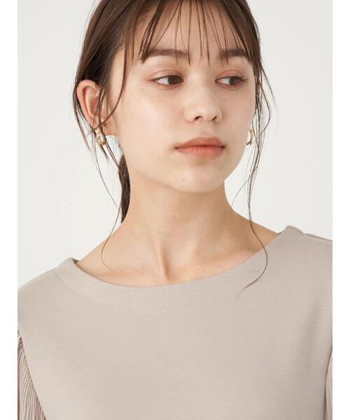 earth music&ecology(アースミュージックアンドエコロジー)の「マジョリカスリーブプルオーバー *(Tシャツ/カットソー・レディース・ブラック/ブラウン/オフホワイト/ミント/ラベンダー/ライトベージュ・FREE)」の12枚目の写真