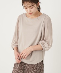 earth music&ecology | マジョリカスリーブプルオーバー ＊(Tシャツ/カットソー)