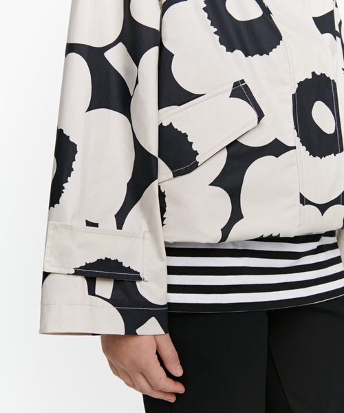 マリメッコ　ウニッコ　フラワーパターン コート 2022AW】marimekko マリメッコ/ Maddy Juhlaunikko コート