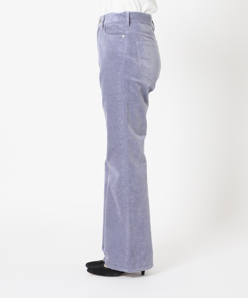 SLOBE IENA（スローブイエナ）の「ストレッチコールスリムフレアパンツ【洗濯機使用可能】◆（その他パンツ・レディース・グレー/サックスブルー/キャメル・38/36）」の14枚目の写真