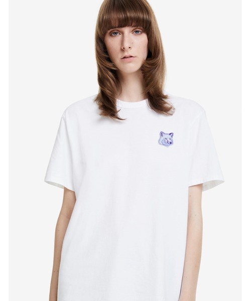 Maison Kitsune（メゾンキツネ）の「COOL-TONE FOX HEAD PATCH CLASSIC TEE-SHIRT（Tシャツ/カットソー・メンズ・ホワイト/ダークグリーン・M/XXS/S/XS/L/XL）」の3枚目の写真